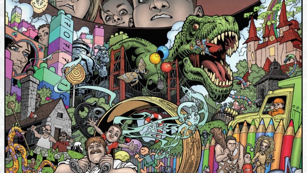 פאנל מתוך Locke & Key — האחים לוק והמפתחות המאגיים של Keyhouse